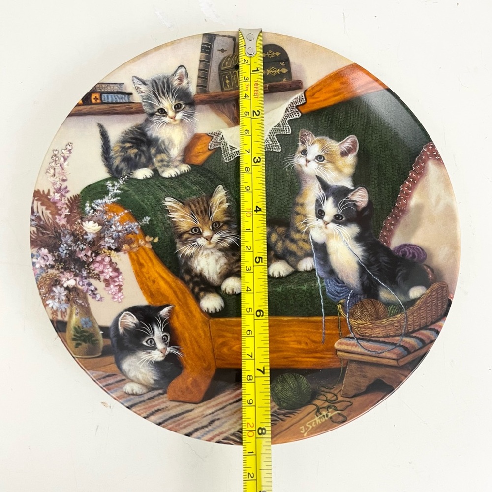 Vintage “Happy Tails ” Litter Rascals Collectors Plate - Picture 5 of 7